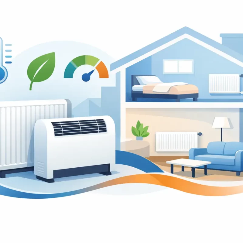 Lage temperatuur radiatoren vergelijken voor uw huis